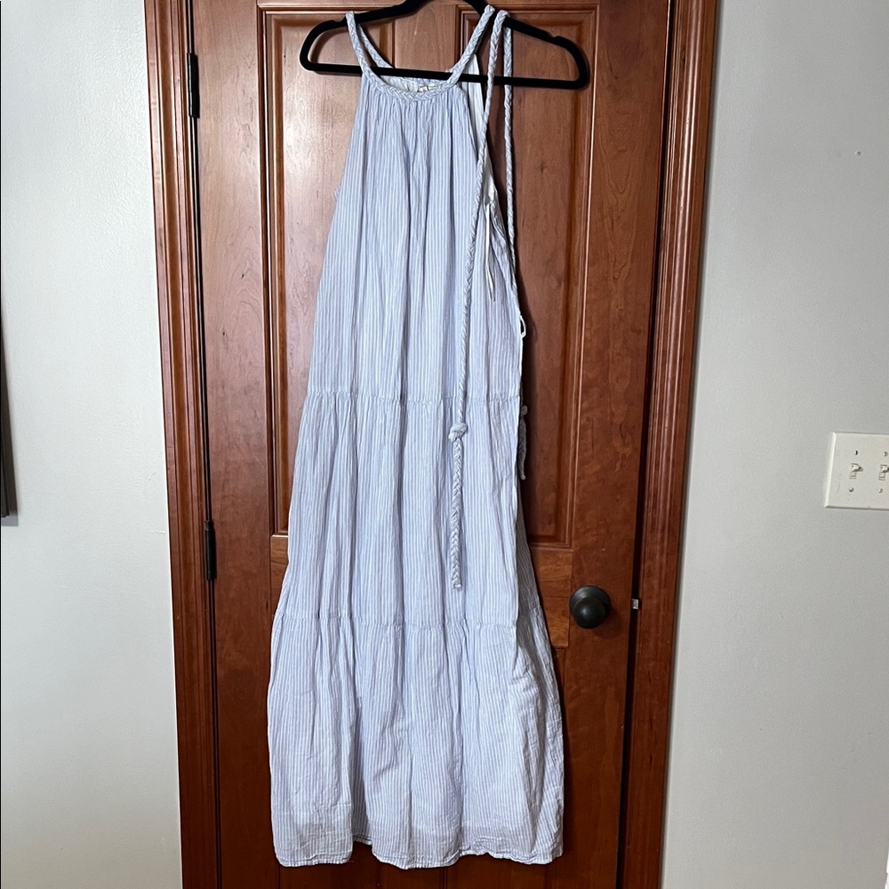 Japna Light Blue Maxi Dress